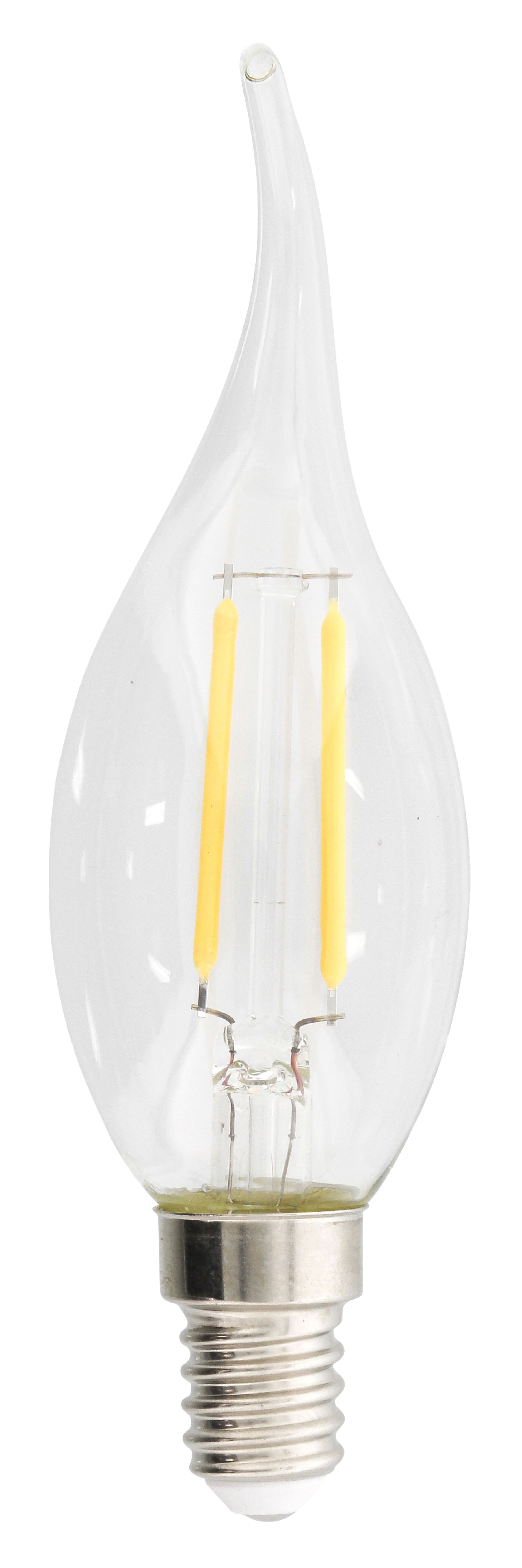 HQ LED Retro Hehkulamppu E14 Kynttilä Kaareva Kärki 2.1 W 250 lm 2700 K