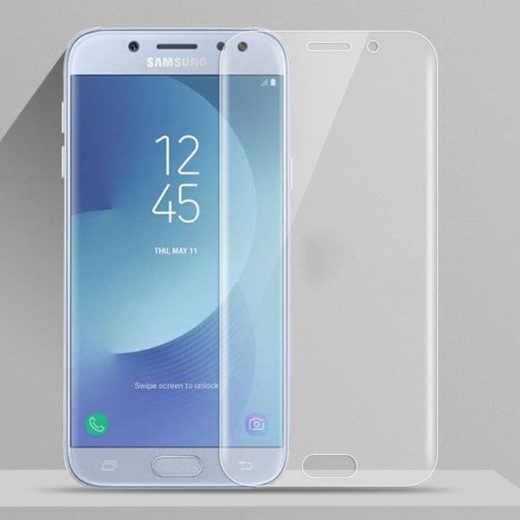 Suoja karkaistua lasia koko näytölle Samsung Galaxy J5 2017
