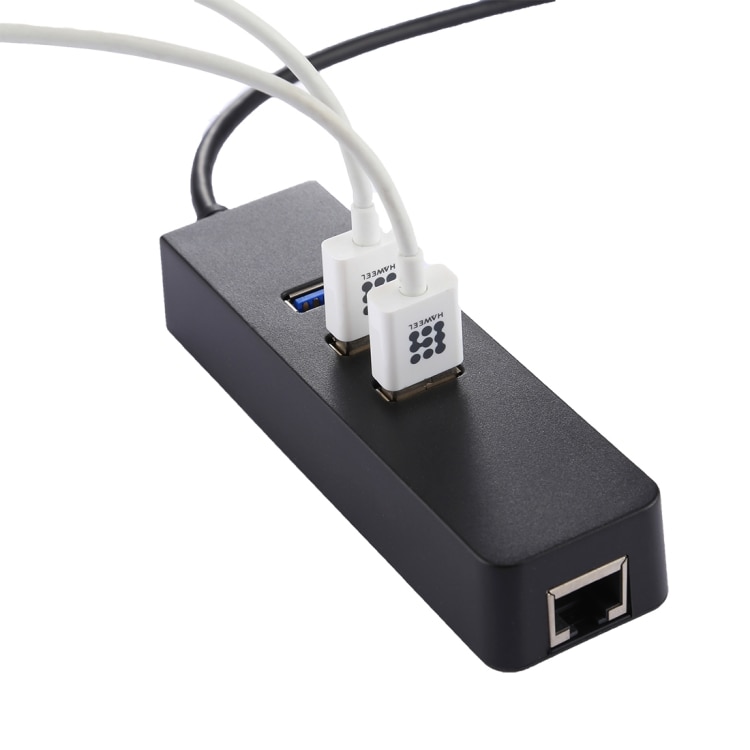 USB-C / Tyyppi-C Usb 3.0 Hubi sovitin + Verkkokortti