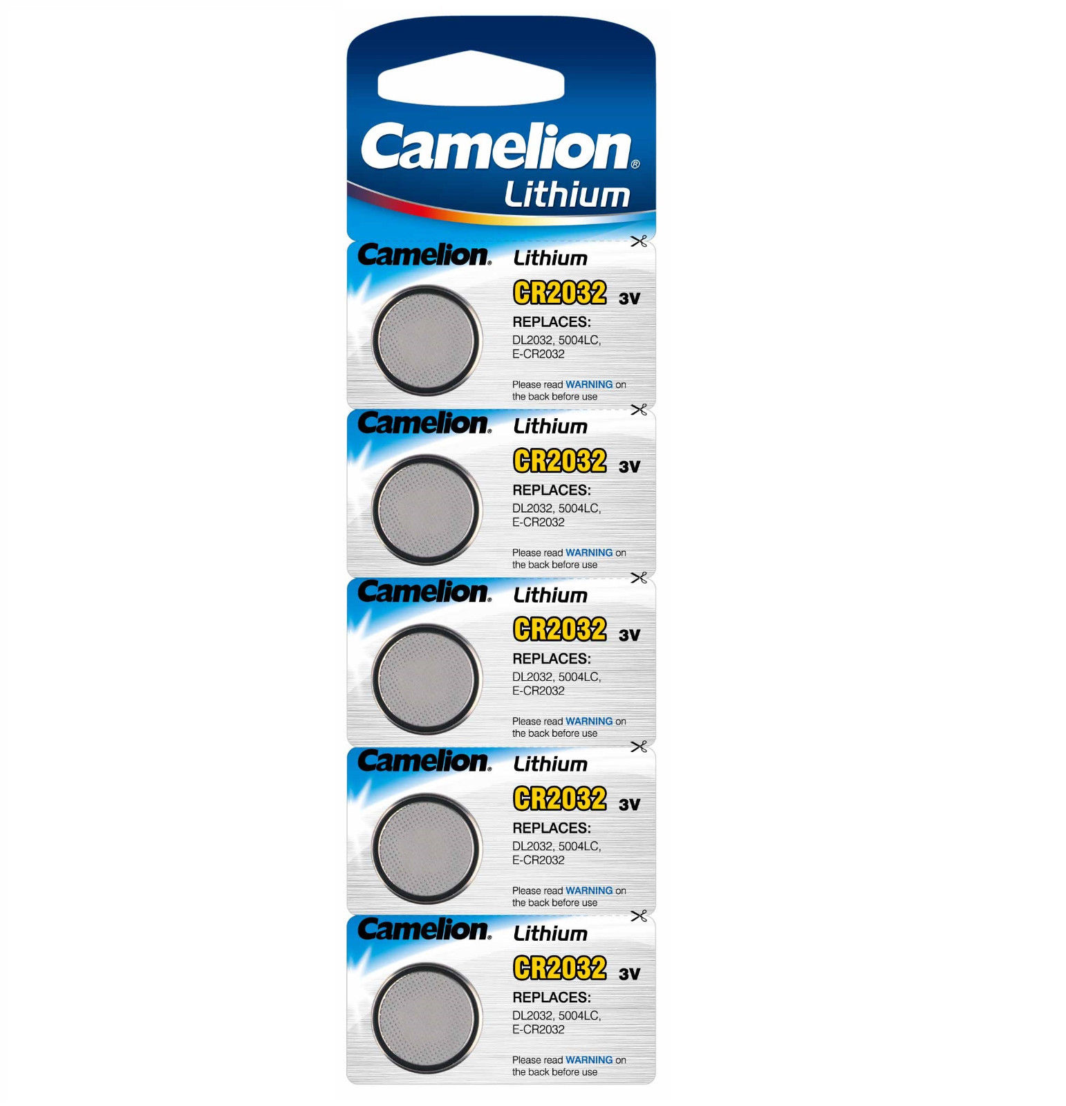 Camelion Litium paristo CR2032 - 5 kpl