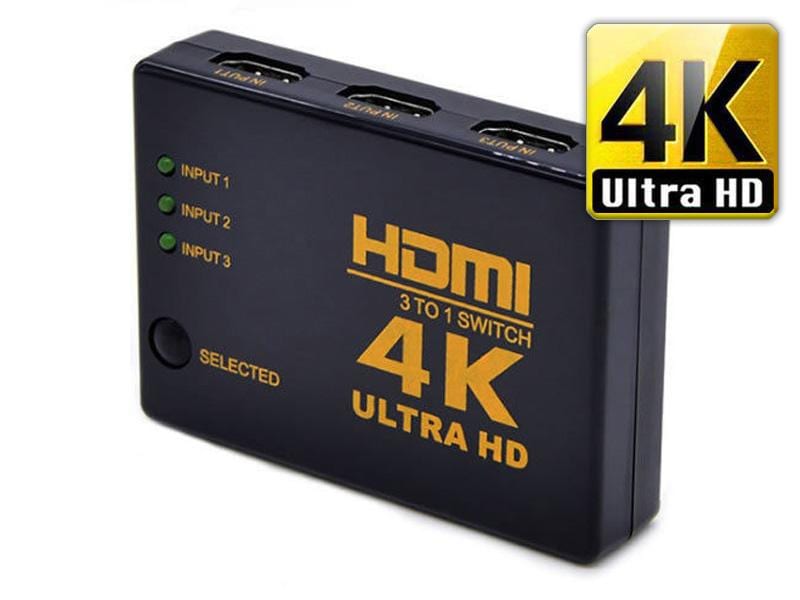 HDMI 4K Ultra HD Switch - 3 Porttinen