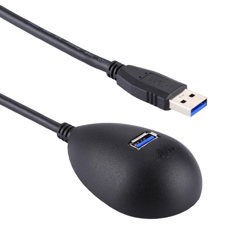 USB 3.0 Jatkojohto pöytäpidikkeellä