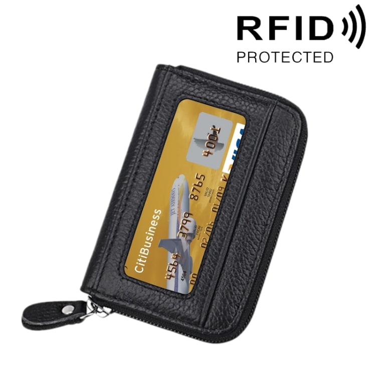 RFID turvallinen Lompakko - 12 korttilokeroa + ajokortti
