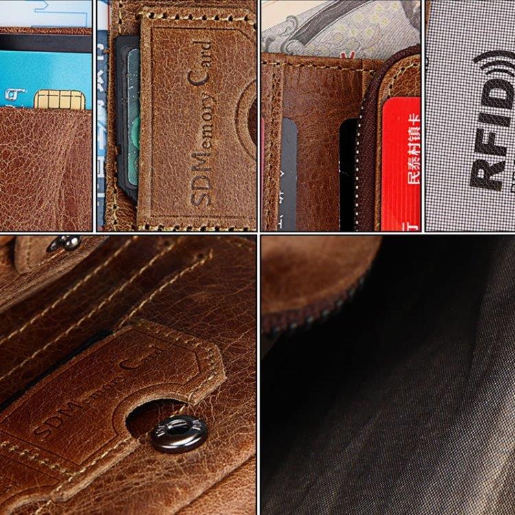 RFID Lompakko aitoa nahkaa