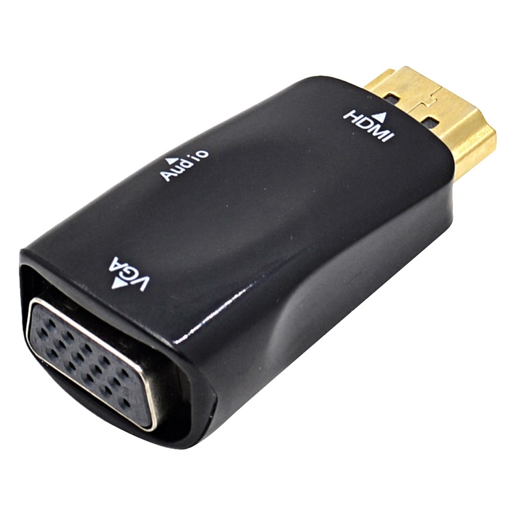 HDMI - VGA Adapteri + Ääni