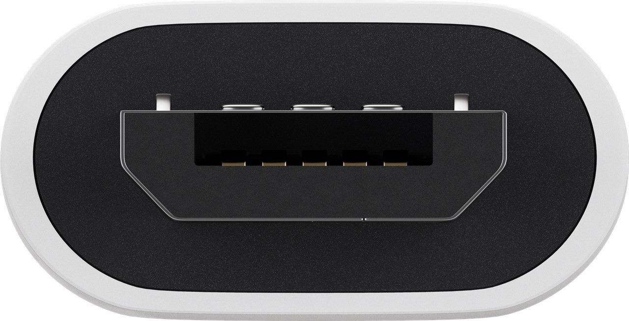 Goobay USB-sovitin USB-C MicroUSB:hen - valkoinen