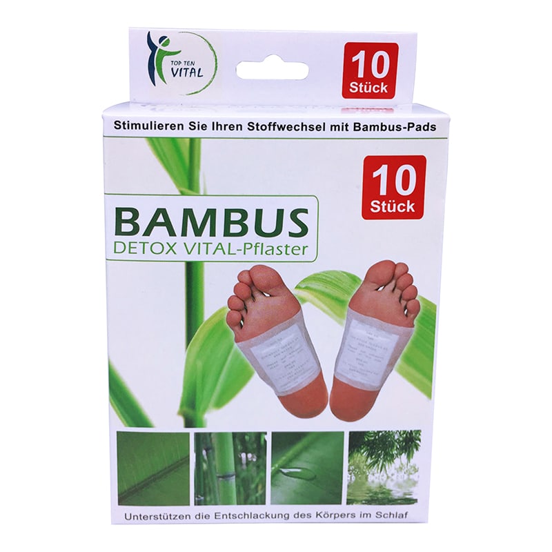 Bamboo Detox Vital Bandage bambu-laastari 10-pakkaus