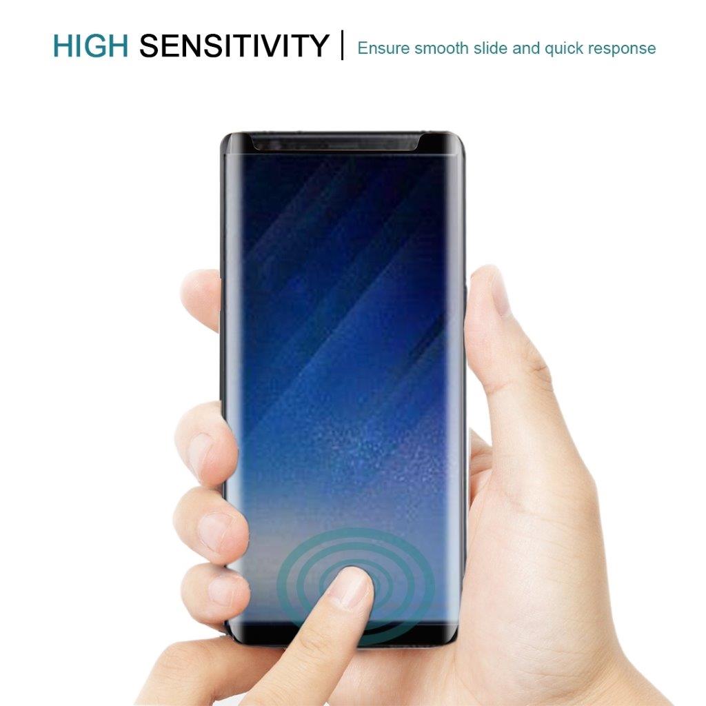Näytönsuoja karkaistua lasia Samsung Galaxy Note 8