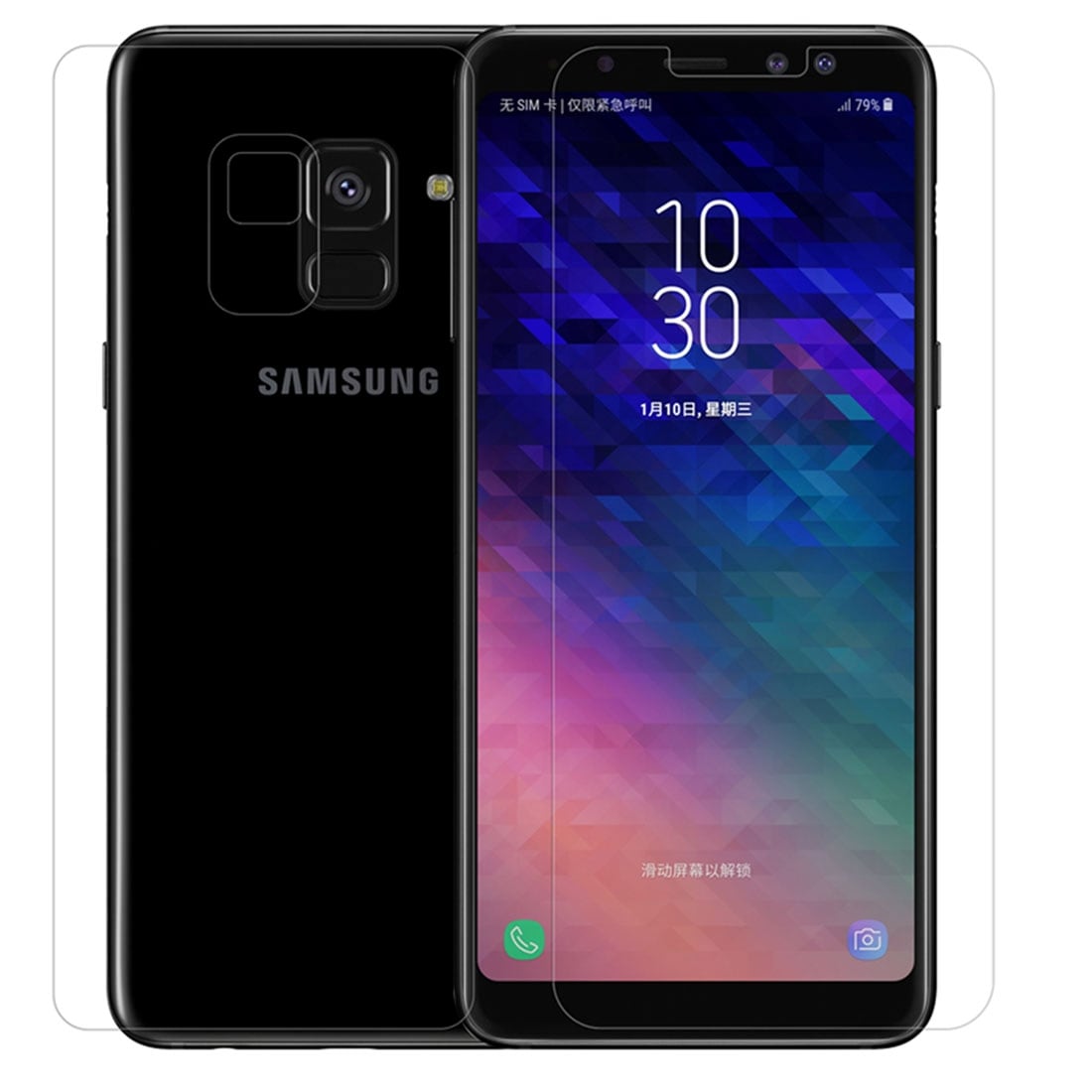 NILLKIN Näytönsuoja karkaistua lasia Samsung Galaxy A8 2018