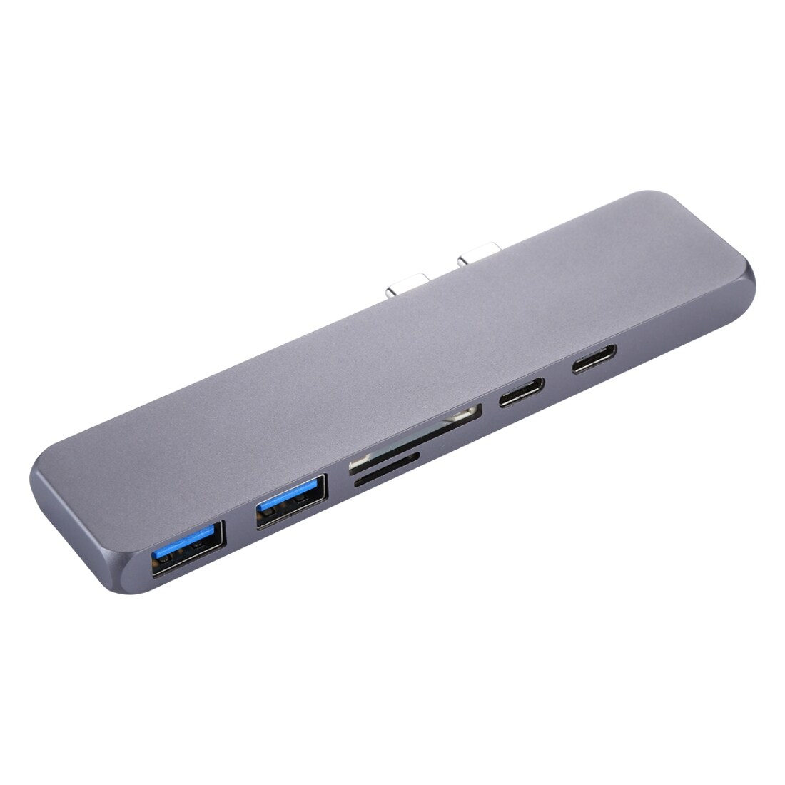 Kortinlukija  Plus Hubi USB Tyyppi-C HUB - HDM / USB Tyyppi-C / SD-kortti