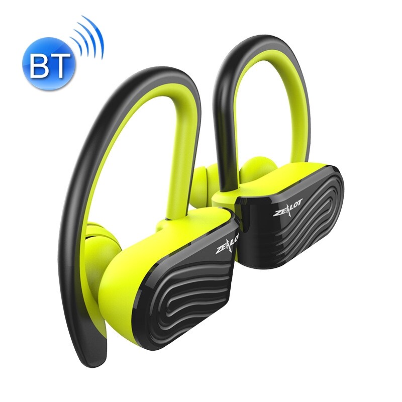 ZEALOT Dubbla Earphones Sport Bluetooth latausboksilla