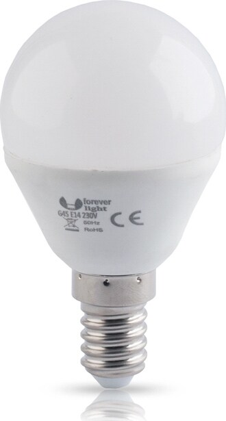 LED lamppu G45 E14 7W 230V cold valkoinen