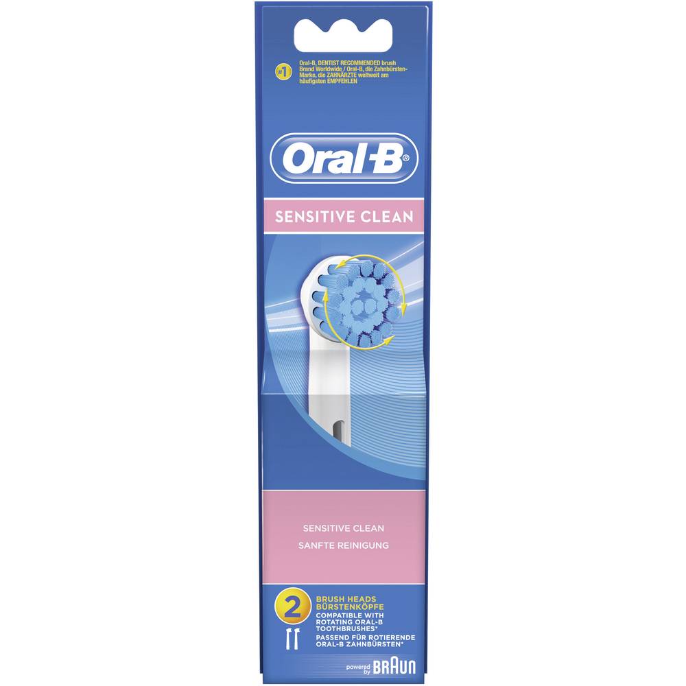 Oral-B Sensitive Clean EB17-2 - 2 kpl Harjaspäätä