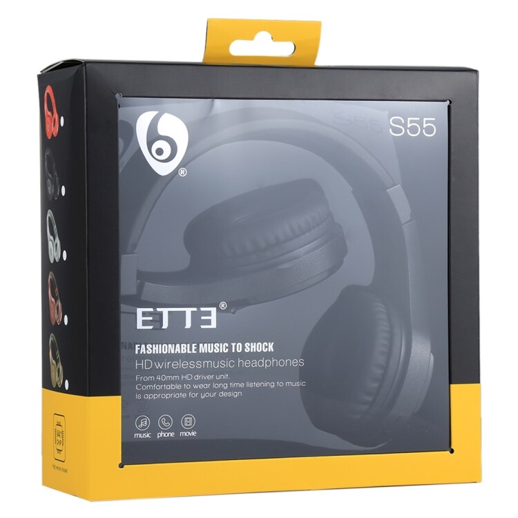 OVLENG S55 Bluetooth Headset - Musta
