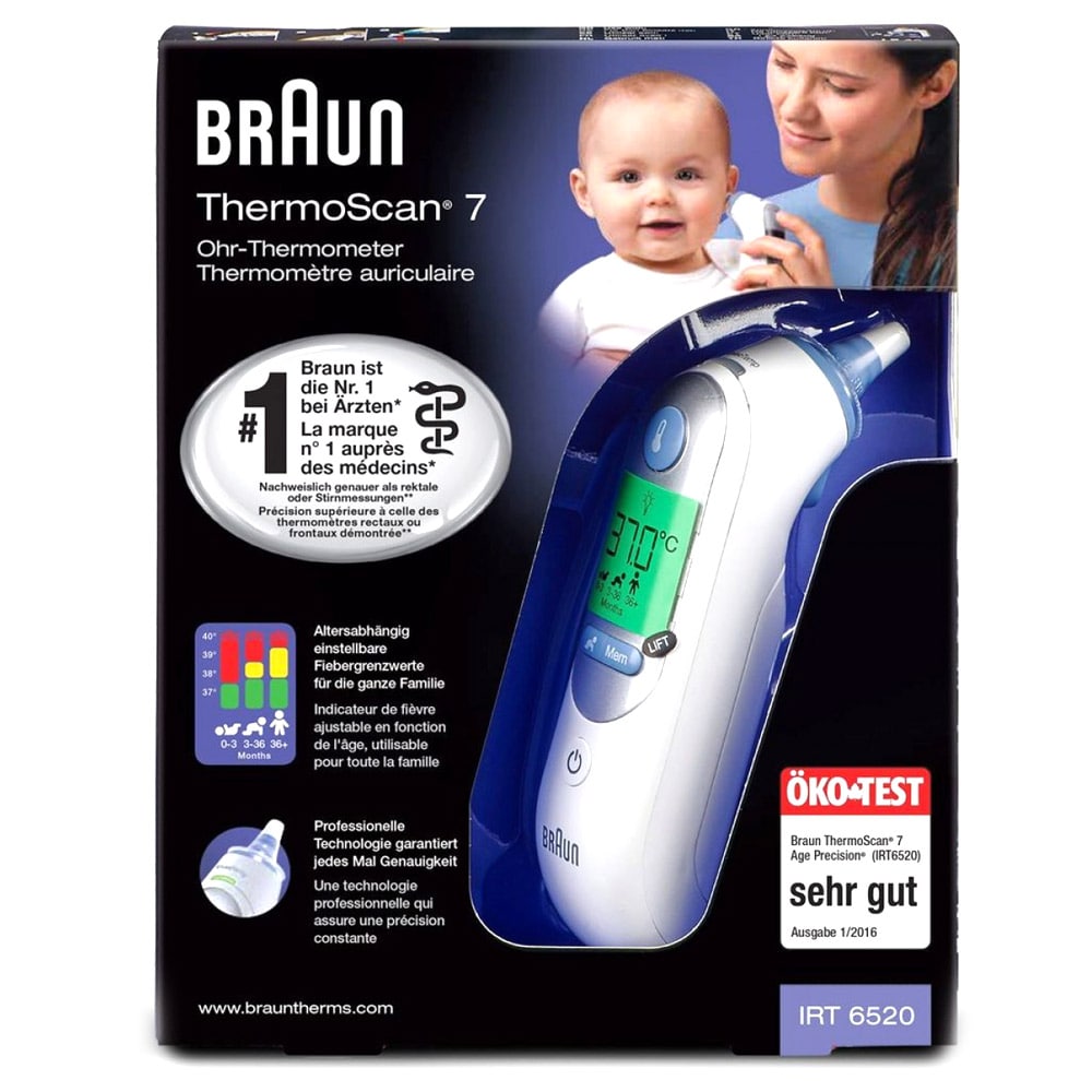 Braun ThermoScan 7 IRT 6520 Kuumemittari