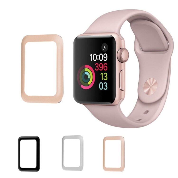 Pinkki Näytönsuoja karkaistua lasia Apple Watch Series 3 42mm