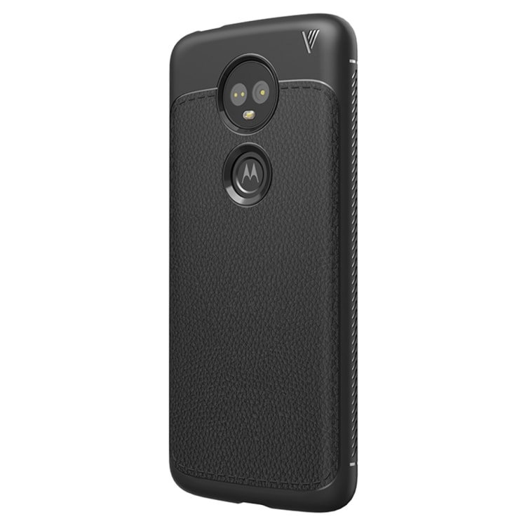 Kuori nahka viimeistelyä Motorola Moto E5 Plus
