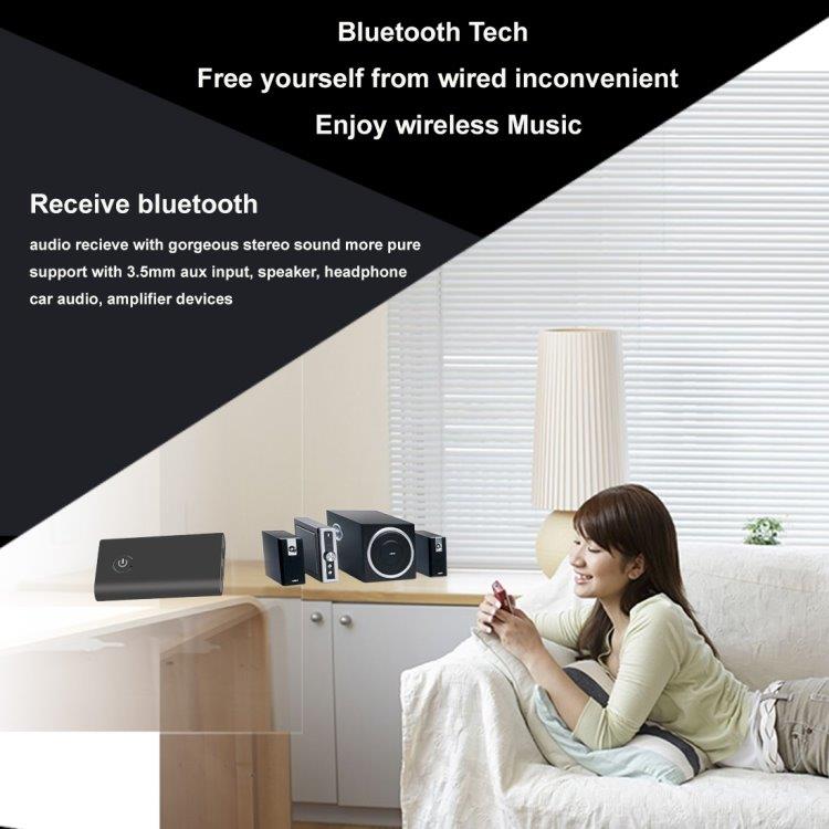 Bluetooth Audiolähetin / audiovastaanotin - 10 metriä