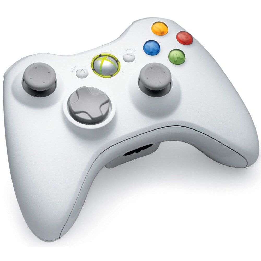 Microsoft Xbox 360 wireless controller - Valkoinen