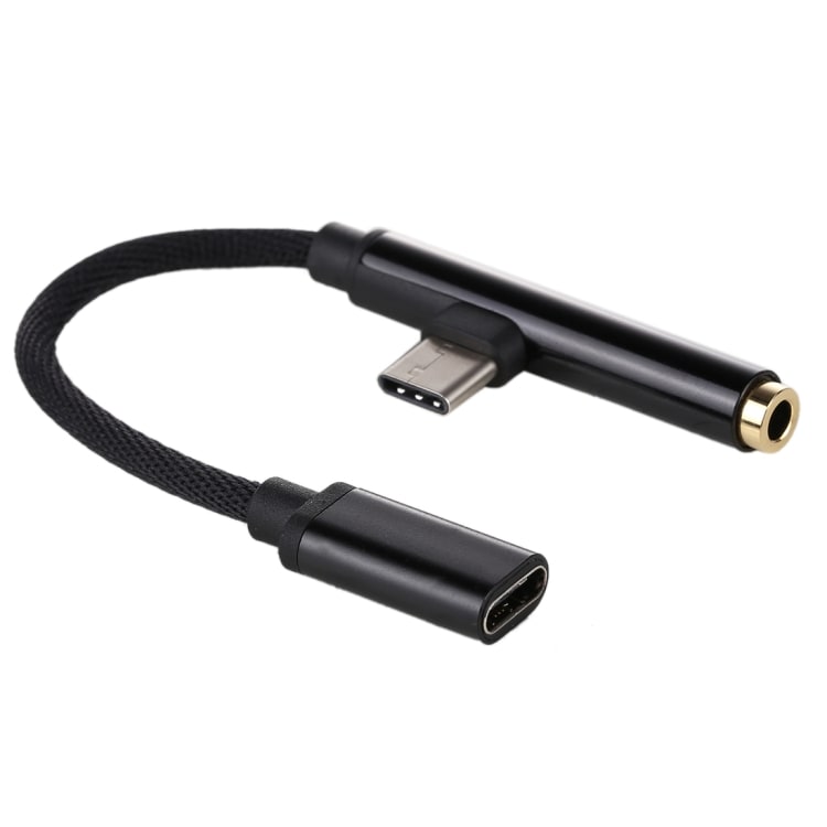 USB C + USB-Sovitin 3,5mm liitin - Lyhyt
