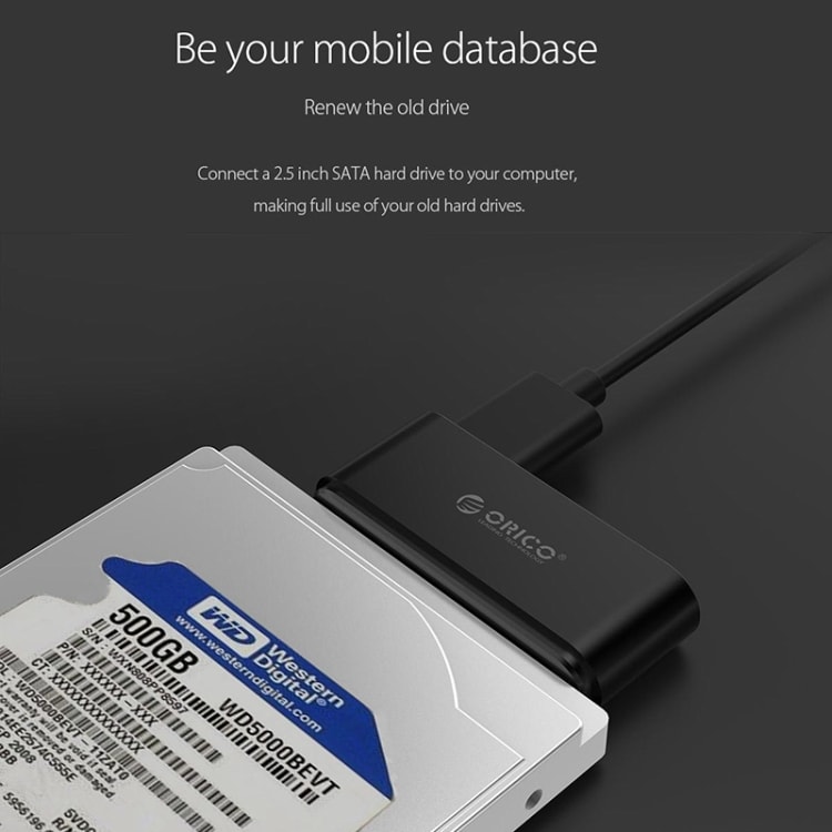 USB 3.0 - SATA Adapteri 2,5" HDD/SSD
