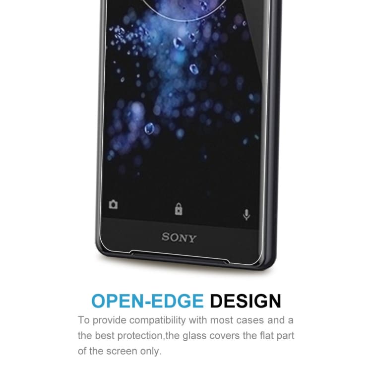 Temperoitu Näytönsuoja 9H 2.5D Sony Xperia XZ2 Premium 2-pakkaus