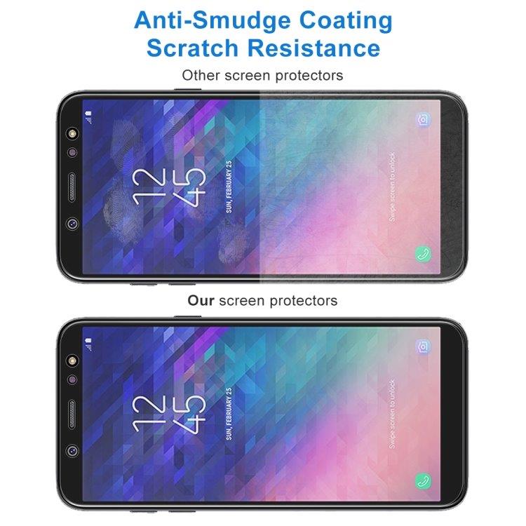 Temperoitu Näytönsuoja 9H 2.5D Samsung Galaxy A6+ (2018) 2-pakkaus