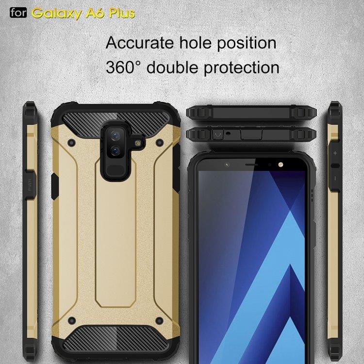 Armor Takakansi Samsung Galaxy A6+ 2018 Kulta