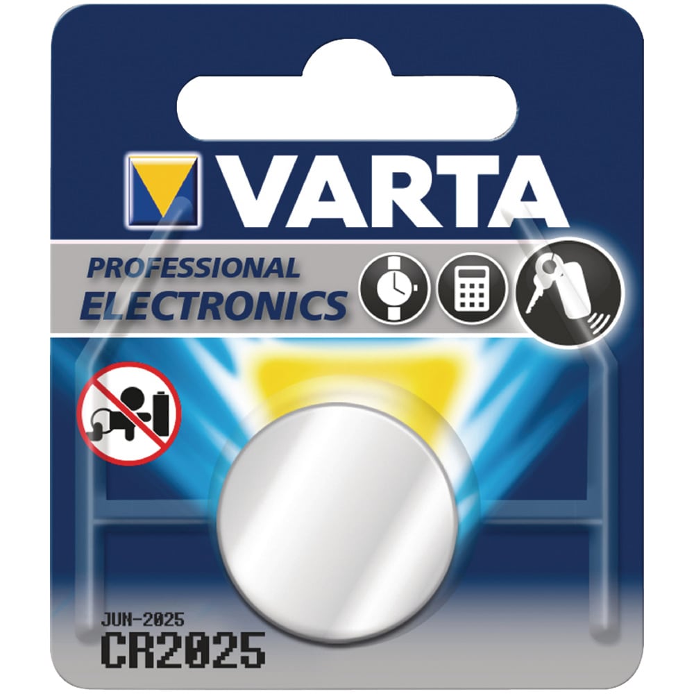 Paristo VARTA CR2025 3V 170mAh Litium