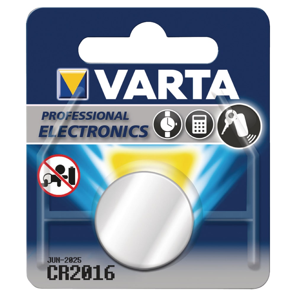 Varta Litium CR2016 Nappiparisto