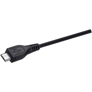 Duracell Micro USB Datakaapeli 1 m - Musta