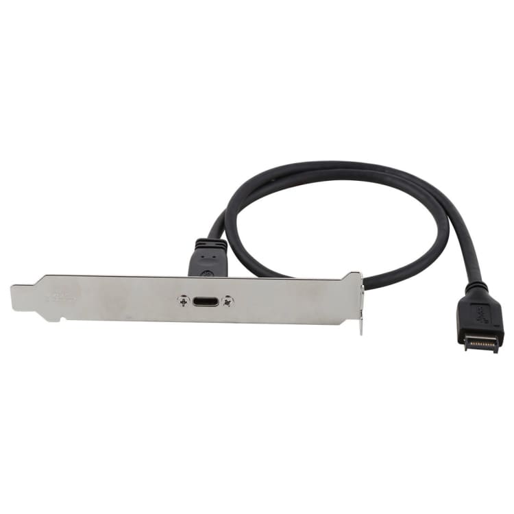 Bracket USB-C - USB 3.1 Tyyppi-E 50cm