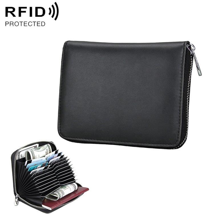 RFID-suojattu Lompakko Musta