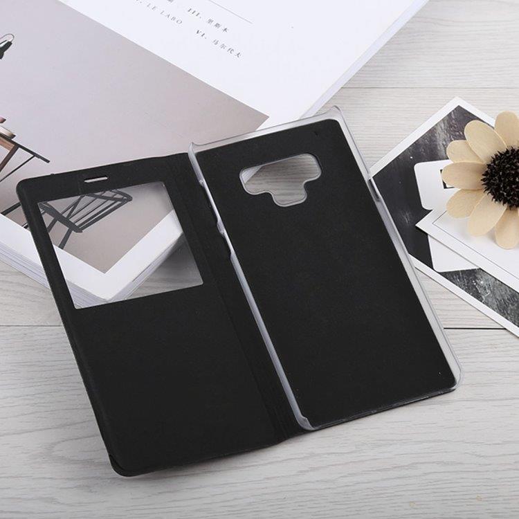 Flip kotelo ID-Ikkunalla Samsung Galaxy Note 9 Musta