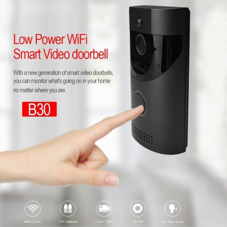 WiFi Ovikello kameralla 720P - Matkapuhelin sovellus