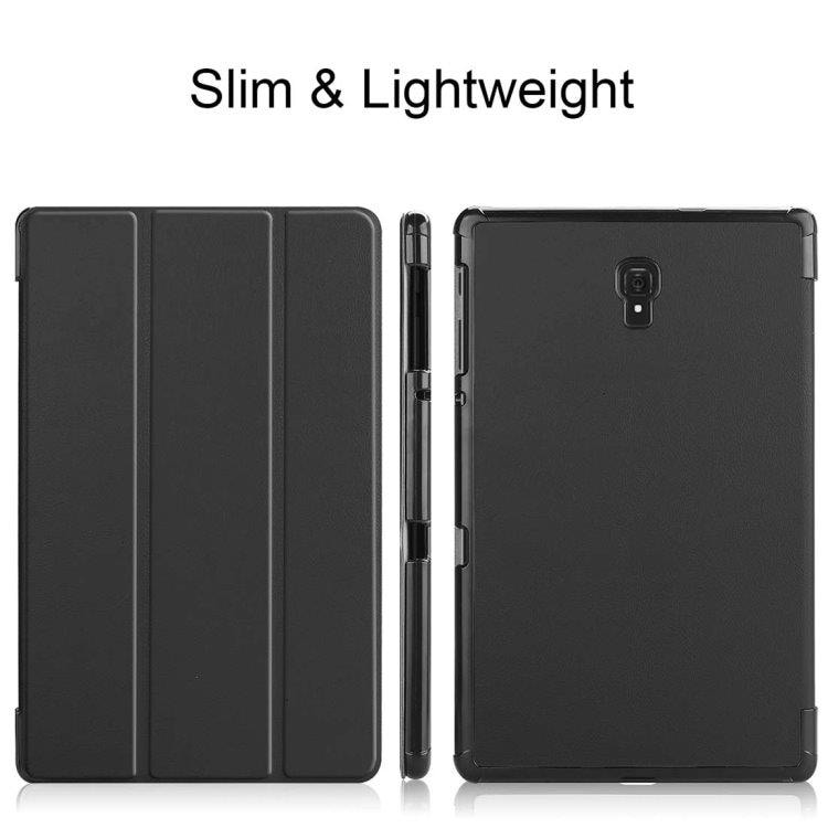 Trifold Suojakotelo Samsung Galaxy Tab A 10.5 / T595 & T590, Musta