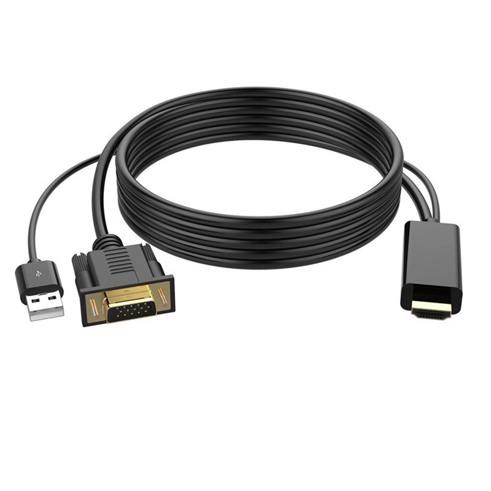 HDMI -  VGA + USB2.0 Kaapeli