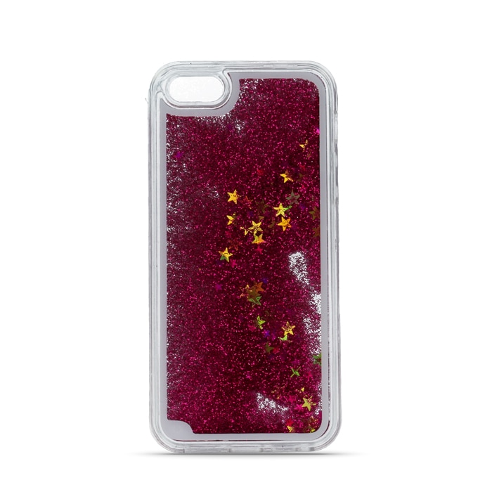 Liquid Glitter Takakuori iPhone X/XS Punainen
