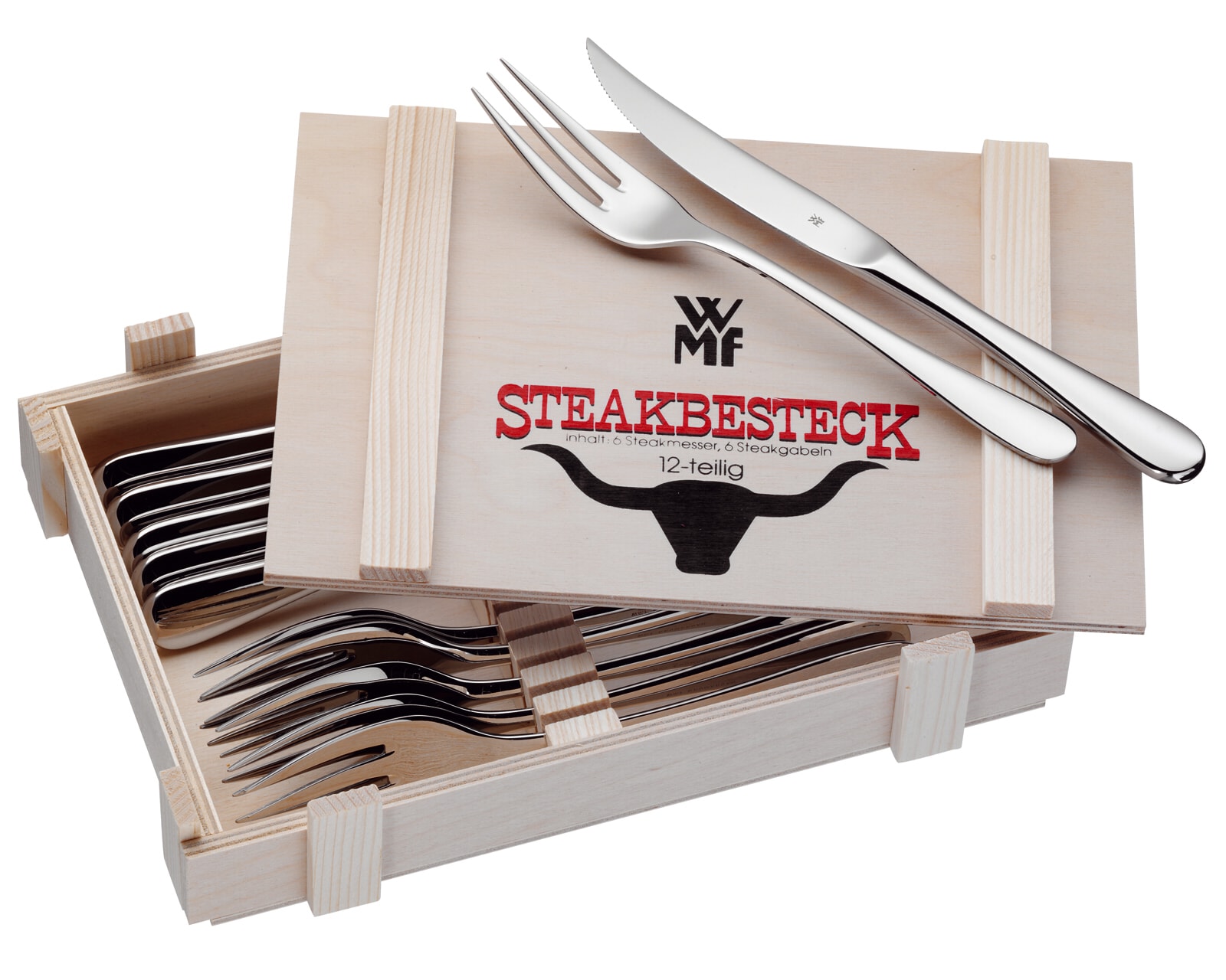 WMF Steakbestick - 12 Osaa