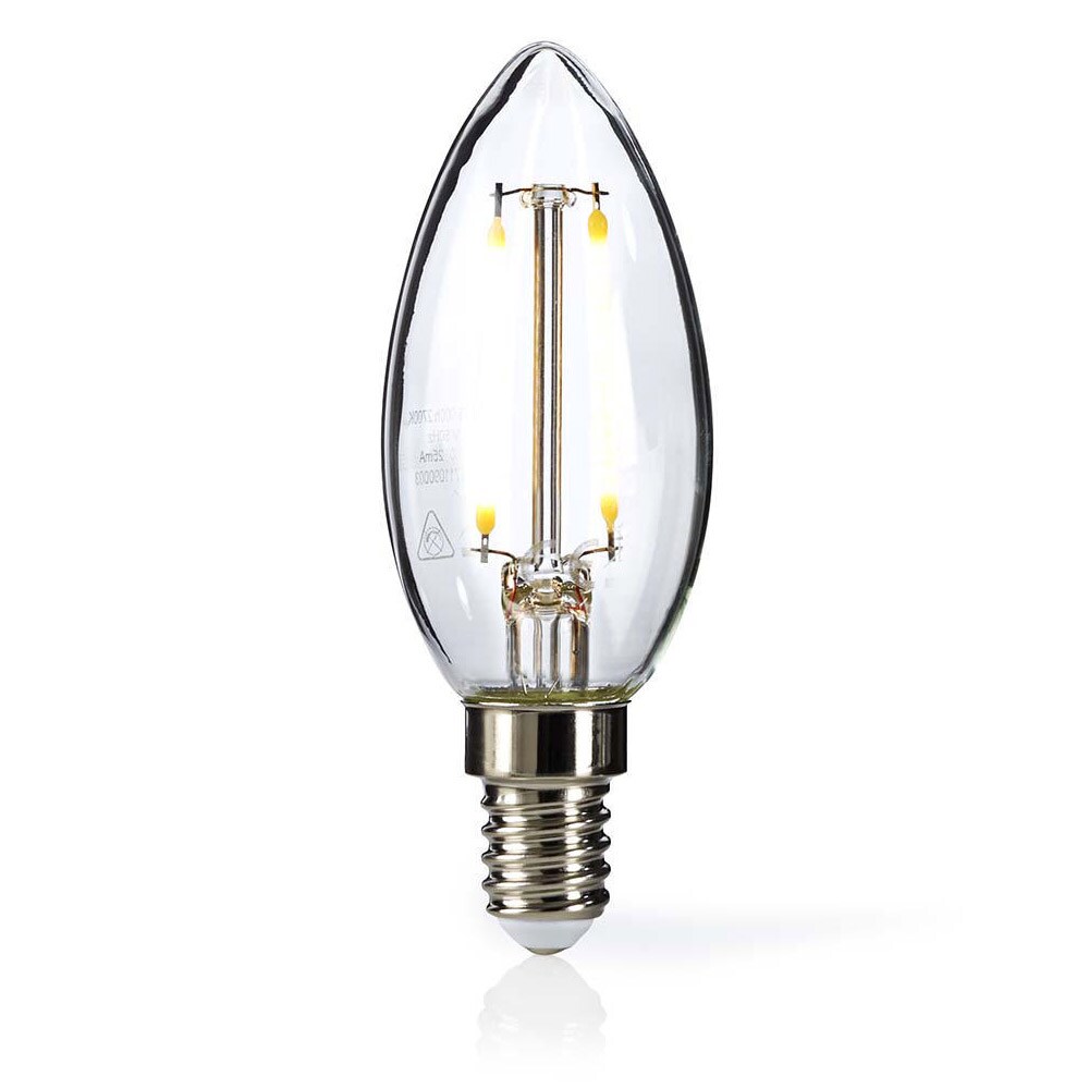 HQ LED Vintage Hehkulamppu Kynttilä 2.1 W 250 lm 2700 K