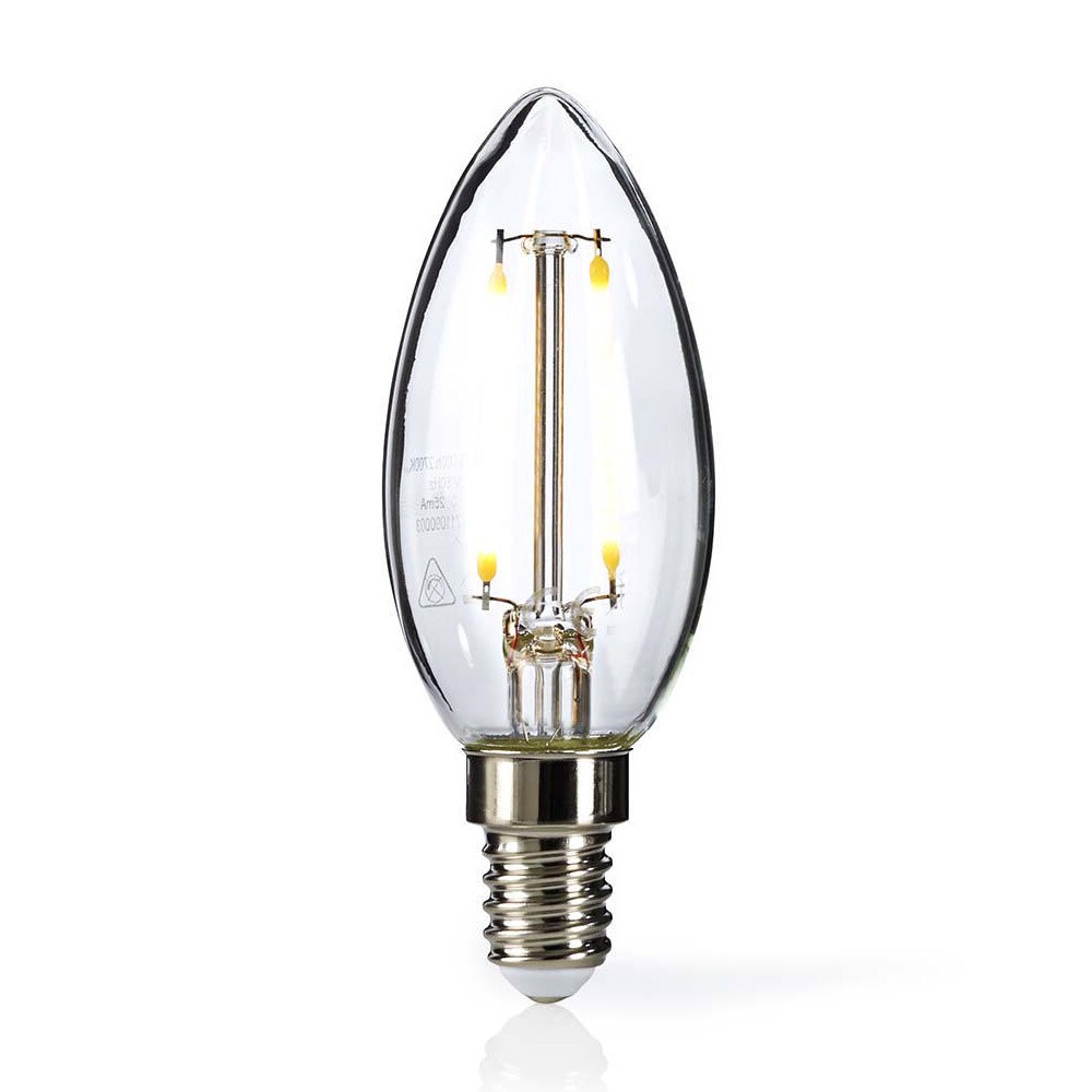 Nedis LED Retroglödlampa E14, Ljus, 2.5 W, 250 lm