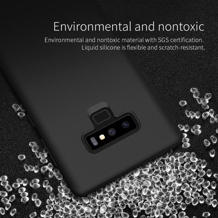 NILLKIN Silikonikuori Samsung Galaxy Note 9 - Musta
