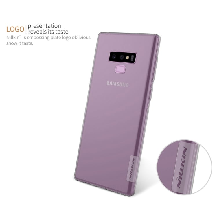 NILLKIN TPU-kotelo Samsung Galaxy Note 9 - Kirkas/Valkoinen