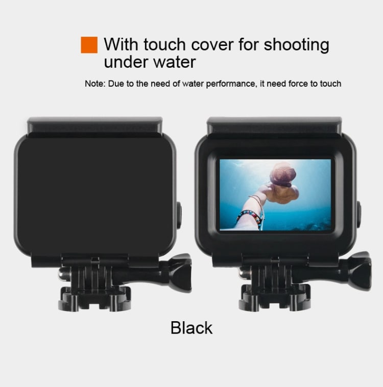 Vattentätt Kamerahus med filter GoPro Hero 7 Svart