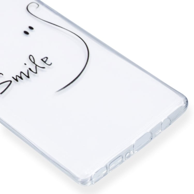 TPU Takakuori Samsung Galaxy Note 9 Kirkas/Smile