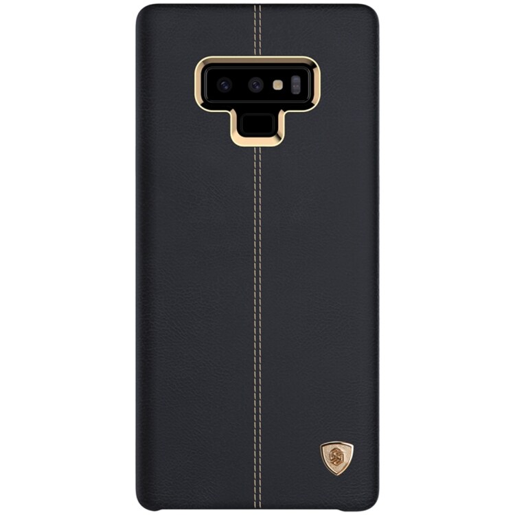 NILLKIN Englon Keinonahkakuori Samsung Galaxy Note 9 Musta