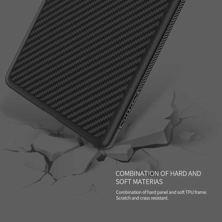 NILLKIN Carbon Takakuori Samsung Galaxy Note 9 Musta