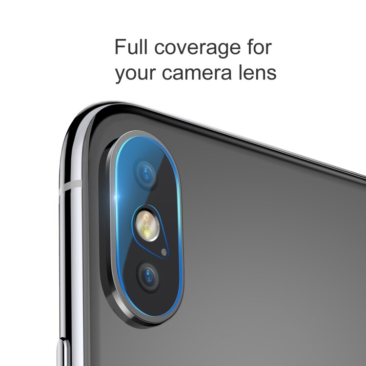 Temperoitu Kameran linssisuoja iPhone XS Max 2-pakkaus