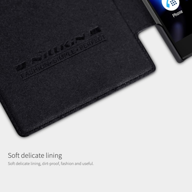 NILLKIN Lompakkokotelo Sony Xperia XA2 Plus, with Card Slot(Black)