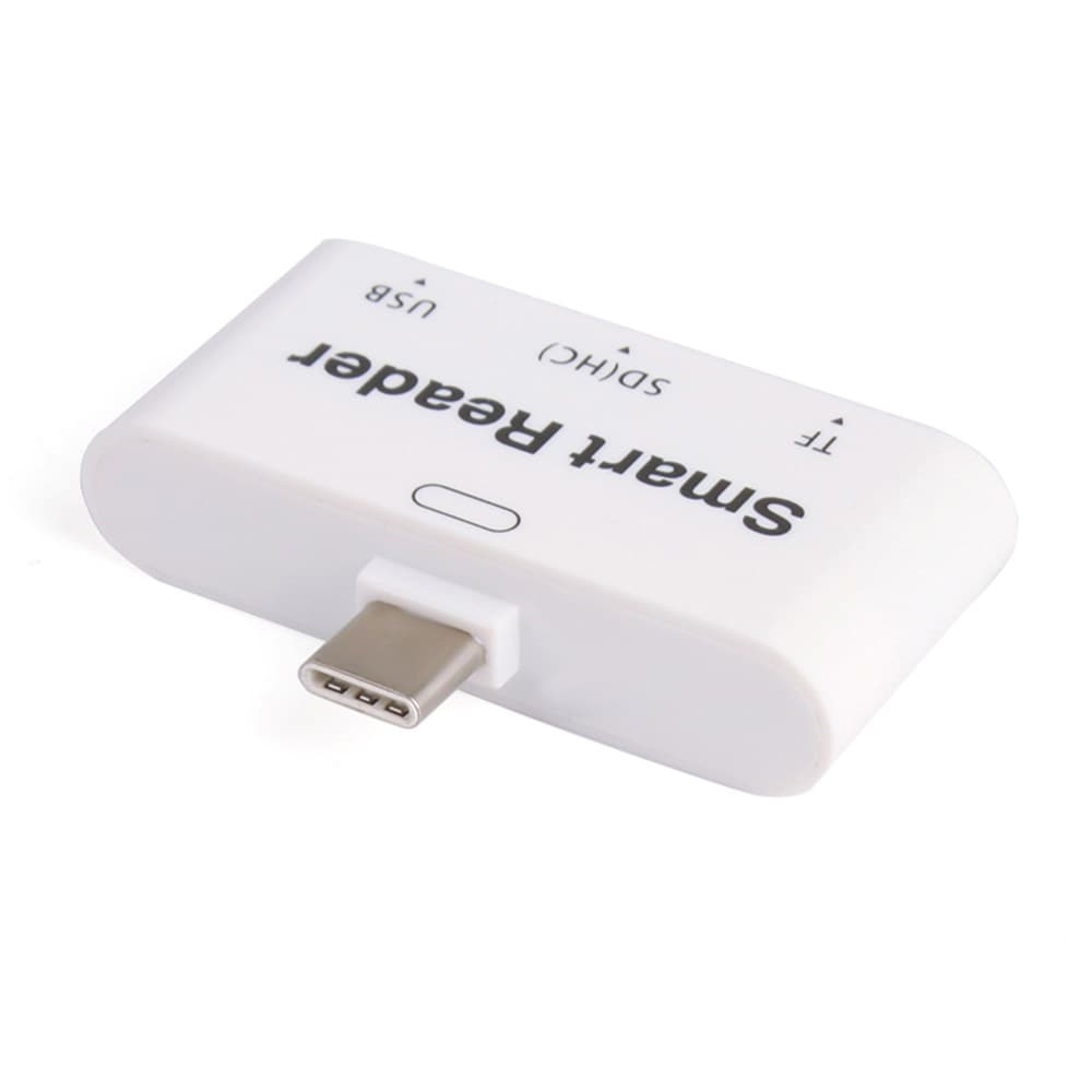 Kortinlukija 3in1 USB Tyyppi-C